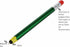 Stylus Pens for Kids Compatible with Phones and Touchscreen Devices +Ballpoint Writing Pen, Shaped Like a Real Pencil, Christmas Stocking Stuffers...