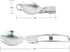 1200ml Collapsible Camping Bowl Silicone Food Storage Container with Lid and Foldable Stainless Steel Fork Spoon, for Picnic, Travel, Camping, RV,...