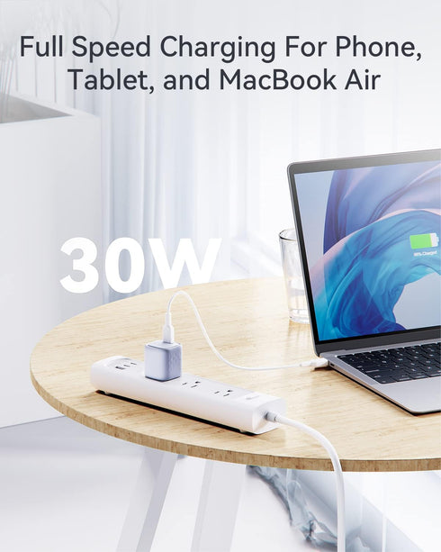 VOLTME Wall Charger Block 30W, Mini Type C Fast Charger, PPS PD 3.0 Power Adapter (GaN III Tech) for iPhone, Mini Pro Max, Samsung, MacBook Air, i...