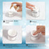 2Pack 30ml Airless Pump Jar - Airless Pump Bottles 1.0 Oz Moisturizer Pump Dispenser, Cream Jar Vacuum Bottle Drunk Elephant Container, Cosmetic P...