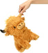 Scottish Highland Cow Stuffed Animal, Realistic Stuffed Cattle Plushie, Plush Toy, 10 Inch/Brown...