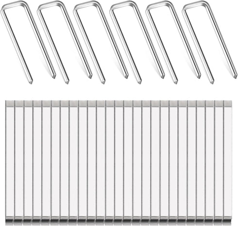 80 Pieces Plantation Shutter Repair Kit, Shutter Fasteners Louver Hardware Kit Window Blind Tilt Rod Staples Louvers Staples for Blind Repairing (...