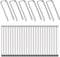 80 Pieces Plantation Shutter Repair Kit, Shutter Fasteners Louver Hardware Kit Window Blind Tilt Rod Staples Louvers Staples for Blind Repairing (...