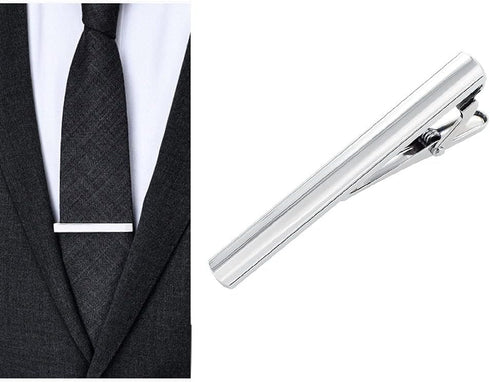 Men Metal Minimalist Design Necktie Tie Bar Clip Tie Tack Pin Tie Clip Clasp Clamp for Men Business Party Wedding Party Casual or Formal Occasions...