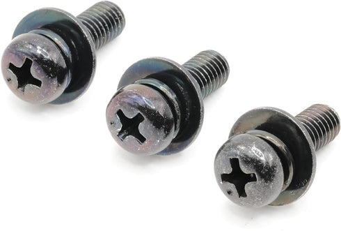 ReplacementScrews 1 Set of Metric Screws (Model RS-198133) Pan Head - Philips Drive - Black Plated (Pack of 3)...
