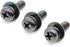 ReplacementScrews 1 Set of Metric Screws (Model RS-198133) Pan Head - Philips Drive - Black Plated (Pack of 3)...