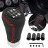 DREAMIZER Shift Knob 5 Speed Manual Stick Shift Knobs Universal Handle Leather Gear Shifting Knob for Replacement Broken Shifter Knobs Fit for Mos...
