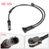 X AUTOHAUX Pair 34356887151 Front 34356799736 Rear Brake Pad Electronic Wear Sensor for BMW X1 X2 for Mini Cooper...