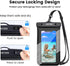 Waterproof Phone Pouch 2pcs(S+L),Waterproof Phone Lanyard Case, IPX8 Floating Waterproof Phone Case Dry Bag for iPhone 15 14 Pro 13 13 Pro Max 12 ...