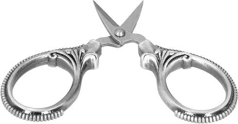 Stainless Steel Sewing Scissors Portable Thread Embroidery Tailor Handicraft Scissors Antique Copper (Silver)...