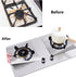Gas Stove Burner Covers 10 Pack- XZSUN 0.2mm Double Thickness Reusable Gas Range Protectors For Kitchen&Cooking?sliver?10pack?...