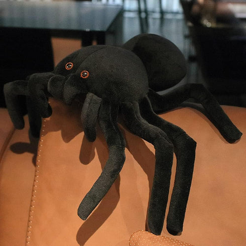Soft Spider Doll, Cute Stuffed Animals Dolls Plush Pranks Stuff Toys, Gifts for Kids, Toddler, Birthday, Halloween, Christmas (Small:7.8in x 11.8i...