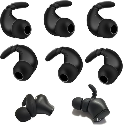 Silicone Ear Hook for Beats Studio Buds Ear Tips Replacement Earbuds Tips for Beats Earbuds 3 Pairs...