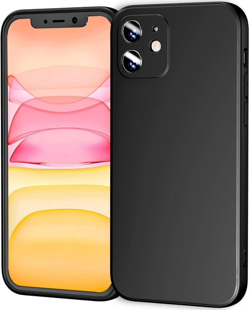 FanTEK Compatible for iPhone 11 Case, Anti-Scratch & Fingerprint Phone Case Protective Cover, Matte Black...