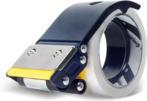 Excell Anti-Backflow Metal Packaging Tape Dispenser (2" Wide) for Packaging, Transportation, Moving and Box Sealing Carton (Tape Gun + 1 Tape)...