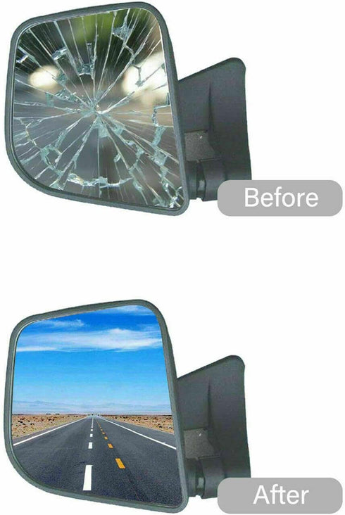 Mirror Glass Right Passenger Side Replacement fit for 2012-2019 Volkswagen Beetle 2011-2018 Volkswagen Jetta 2013-2015 Volkswagen Passat RH With A...