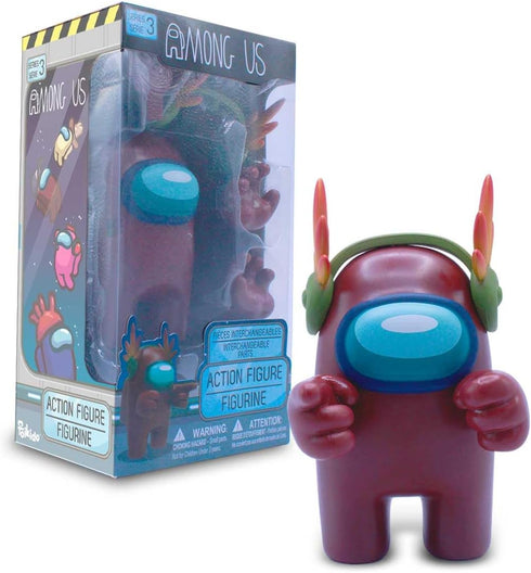 Just Toys LLC Among Us Action Figures Series 3 (Maroon w/Baseball Hat)...
