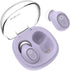 Wireless Earbuds for Small Ears Women Men, Purple Bluetooth Earbuds for Small Ear Canals, Mini Ear Buds Wireless Bluetooth Earphone for iPhone, An...