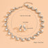 Pearl Bridal Necklace Earrings Set Sliver Rhinestone Necklaces Crystal Bride Choker Necklace Jewelry Set Pearl Accessories for Women...
