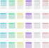 SHIDOW Carl Slide Clip, Paper Clip, Bag Clip, Colorful Plastics Medium Binder Clips for Office (30Pcs)...