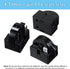 Mudder QP2-4.7 PTC Starter Relay 1 Pin Refrigerator Starter Relay and 6750C-0005P Overload Protector Compatible with LG Refrigerator Compressor, 2...