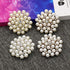 Elegant Imitation Pearl Floral Crystal Brooch Pin for Wedding Bridal Fashion Jewelry...