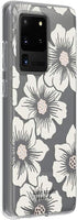 Kate Spade New York Protective Hardshell Case (1-PC Comold) for Samsung Large - Hollyhock Floral Clear/Cream with Stones...