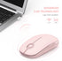Unipows Wireless Mouse - 2.4G Slim Portable Computer Mouse with Nano Receiver, Less Noise Mobile Optical Mice for Notebook, PC, Laptop, Computer, ...