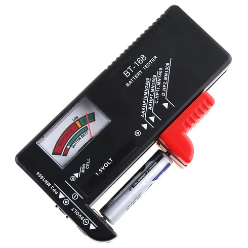 Mini Battery Tester Universal Battery Checker Small Battery Test for AAA AA C D 9V 1.5V Button Cell Household Batteries...