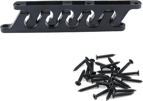 4pcs Adjustment Brackets for Chaise Lounges or Patio Outdoor Lawn Yard Furniture Replacement Position Adjuster Recliner Brace (5 Position - Black)...