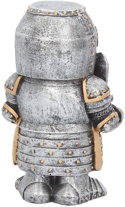 Nemesis Now B0706B4 Sir Defendalot Figurine 11cm Silver, Resin, One Size...