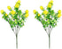 2 Pack Artificial Lemon Branches Yellow Lemon and Green Leaves Artificial Floral Picks for Home Party Spring Summer Garden Table Decorations - Flo...