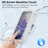 Shower Phone Holder Waterproof,480° Rotating Wall Phone Holder Mount with HD Touch Screen Guardian Phone up to 7 inch for iPhone 15 14 13 12 Pro 1...