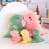 Pink Dino Plush,Cute Dinosaur Stuffed Animals,Super Soft Dino Plushie Toys,Dino Plush for Anxiety Relief Birthday Gifts for Kids Girls Boys Pink 8...