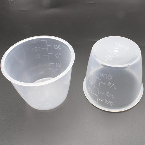 6 Pcs 160ml Rice Measuring Cups Transparent Scale Measuring Cup Rice Cooker Measuring Cup for Dry and Liquid Ingredients...