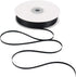 HUIHUANG Solid Color Satin Ribbon 1/8 inch x 100 Yards Roll Ribbon Thin Black Satin Ribbon for Crafts Sewing Gift Wrapping DIY Bows (Black)...