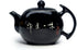 Porcelain Teapot, 10oz Small Tea Pot Xishi Chinese Gongfu Tea Set Ceramic Kettle Black (Teapot)...