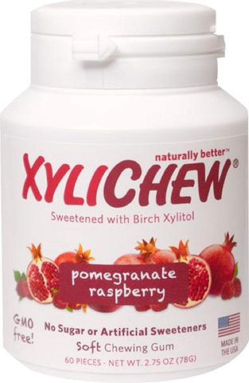 Xylichew 100% Xylitol Chewing Gum - Non GMO, Non Aspartame, Gluten Free, and Sugar Free Gum - Natural Oral Care, Relieves Bad Breath and Dry Mouth...