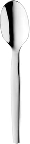 BergHOFF Essentials Stainless Steel Set of 12pc Quadro Coffee Spoons 5.5" Silver Ralph Kramer Ergonomically Designed Handle Everyday Use Elegant D...