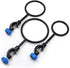 Laboratory Support Stand Clamps, Retort Clamp Support Ring Lab Stand Retort Set Set...