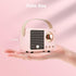 Retro Bluetooth Speaker, Wireless Vintage Small Speaker, Hands-Free Call,400mA Battery,TF Card,Aux Line, Portable Speaker for iOS Android Smartpho...