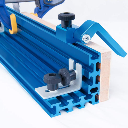 POWERTEC 71367V 3-Inch Fence Flip Stop for Woodworking, 1 PK...