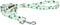 St. Patrick's Day Dog Leash Match Dog Collar, Sturdy Durable St. Patrick's Day Cotton Dog Leash, Lucky Shamrock Dog Training Leash for Small Mediu...