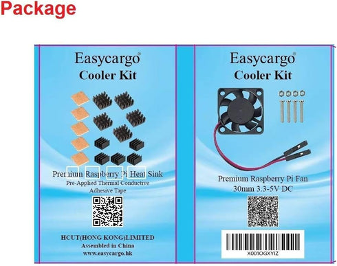 Easycargo Laptop M.2 Heatsink Kit, Copper m.2 Heat Sink + Thermal pad 1mm 0.5mm for cooling Laptop M.2 2280 SSD (1-pack)...