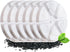 6 Pack Dog Water Bowl Filter for 3L/101oz Stainless Steel Dog Water Feeder Dispenser...