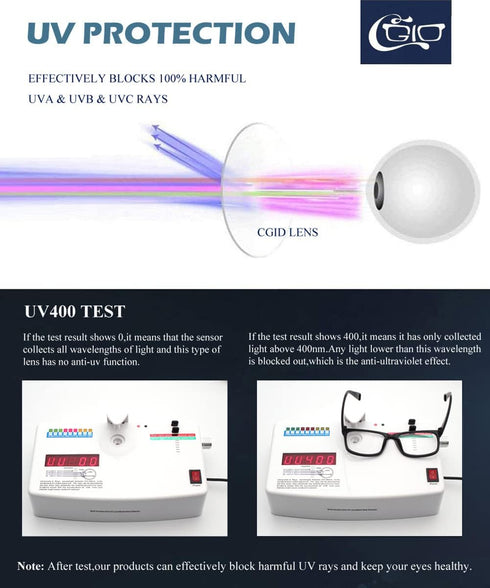 Happy Store CN81 Large Oversized Bold Frame UV 400 Clear Lens Horn Rimmed Glasses...