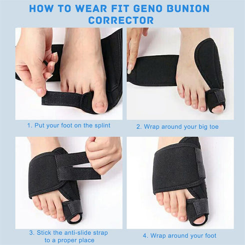 Bunion Corrector Women Men Big Toe, Adjustable Orthopedic Bunion Splint 2 Pcs Bunion Pads for Hallux Valgus Pain Relief Non-Slip Toe Straightener...