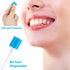 50 Oral Cleaner Swabs Disposable Sponge - Toothettes Mouth Swabs Swabsticks for Elderly Dry Mouth Waterless Toothbrushes on the go Mini Pet Childr...