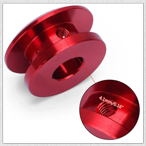 2 Pack Shift Knob Limiter Universal Car Shift Knob Boot Retainer Stopper Shifter Lever Shifting Head Buckle Stopper Adapter (Black + Red)...