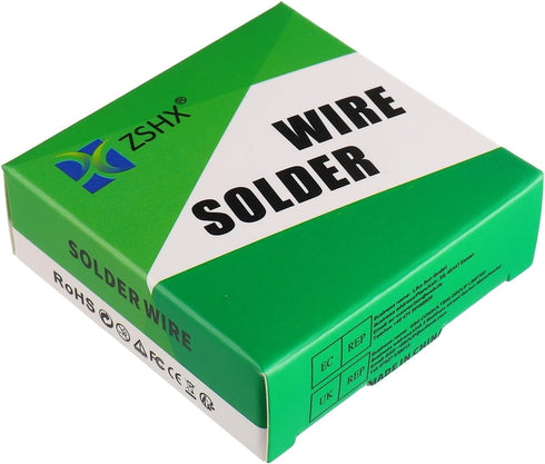 Lead Free Solder Wire Sn99 Ag0.3 Cu0.7 Rosin core solder wire for electrical soldering (0.6mm 100g)...